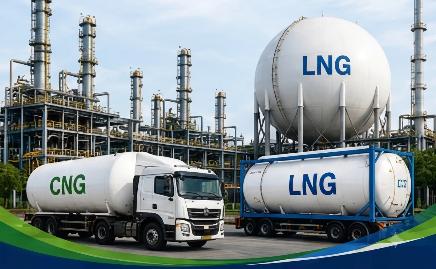 Armada CNG dan LNG PT Semesta Alam Sinergi