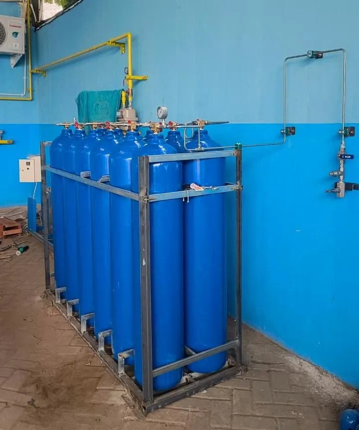 Craddle / CNG Storage — terpasang di lokasi konsumen