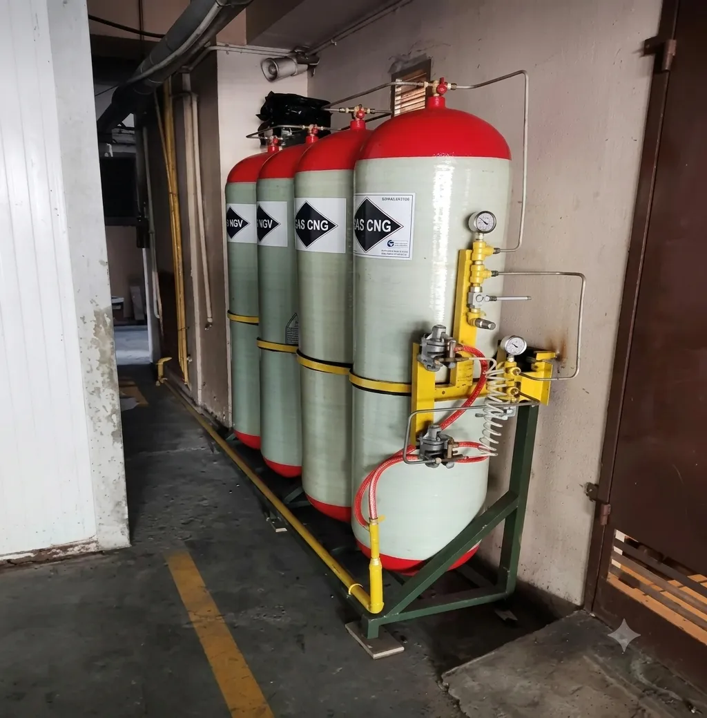 Suplai CNG Industri & Komersial